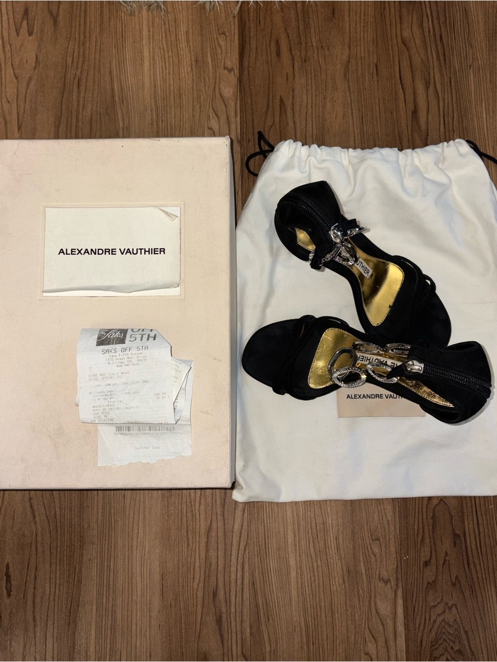 Alexandre Vauthier Sandals Size 37